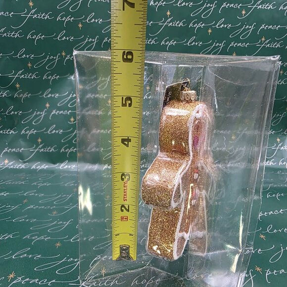 Christopher Radko Celebrations 25th Anniversary Glitter Gingerbread Ornament Box - Picture 8 of 10